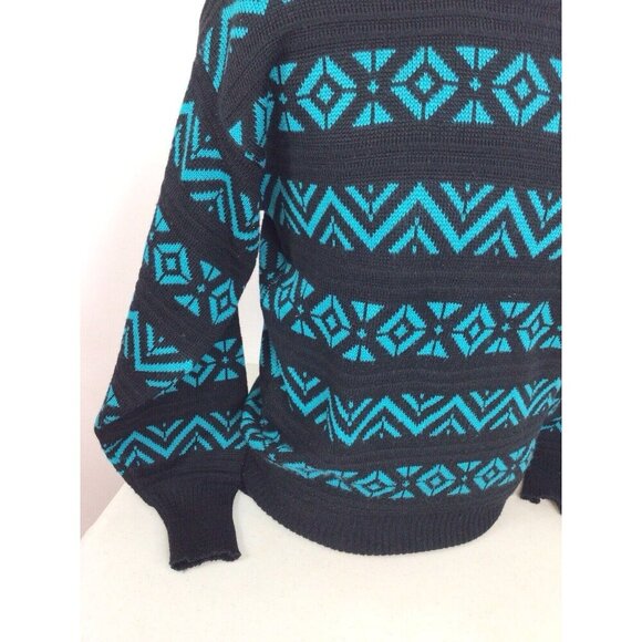 Ossi Vintage Wool Ski Sweater Mens Medium - Picture 4 of 9